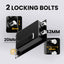 XDeer small Biometric Safe Lock Box - 0.43 Cubic Feet Fingerprint for,withSilent Mode and LED Light,Money safe for Home box, Office, and Kid,Anti-Theft