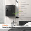 XDeer Key Lock Box Wall Mount with Sensor Light for 71 Keys,Quick-Access key Box with Upgraded Keypad & Key for Hotels&Office&Companies&Car Dealerships