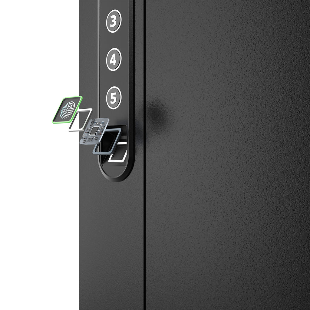 XDeer S009 Wall Hidden Safe with Biometric Fingerprint Lock
