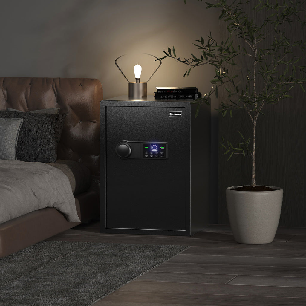 XDeer CS50 High Capacity Biometric Home Safe