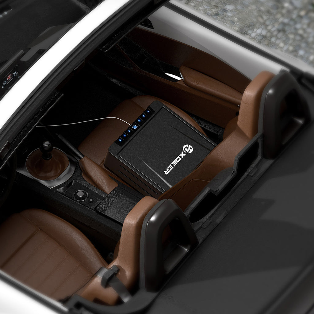 XDeer S006 High Capacity Pistol Safe with Biometric Fingerprint Lock