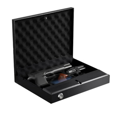 XDeer S004 Pistol Safe with Biometric Fingerprint Lock for Nightstand