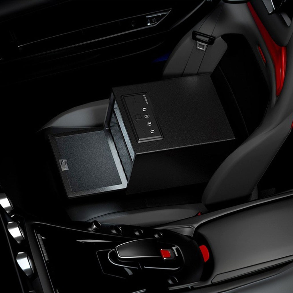 XDeer S003 Quick Access Thumbprint Handgun Safe with Electronic Lock