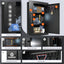 XDeer Security Flat Wall Safes In-Wall Hidden Safes Biometric Safes Fingerprint Safes Electronic Hidden Safes with Numeric Keypad Protecting Handguns, Money, Jewelry, Passports - for Home or Business